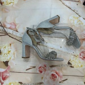 Badgley Mischka Wedding Shoes Size 7